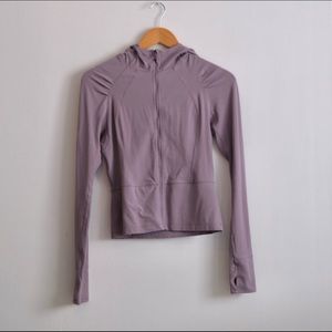 Lululemon Lavender Cropped Hoodie